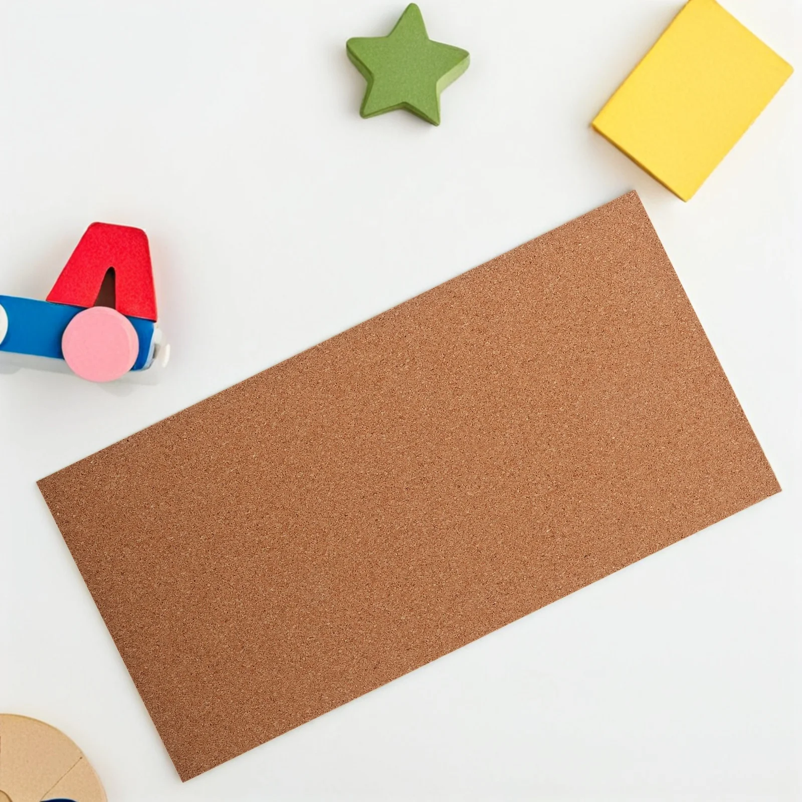 6pcs Cork Board Roll High Density Shock Absorbing Anti-Slip Sheet For Sand Table Models Diy Projects Craft Insulation Mat Tool