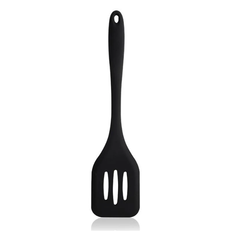 Silicone Turners Gadgets Spatula Egg Fish Frying Pan Scoop Fried Shovel Slotted Turners Kitchen Tools Cooking Utensils