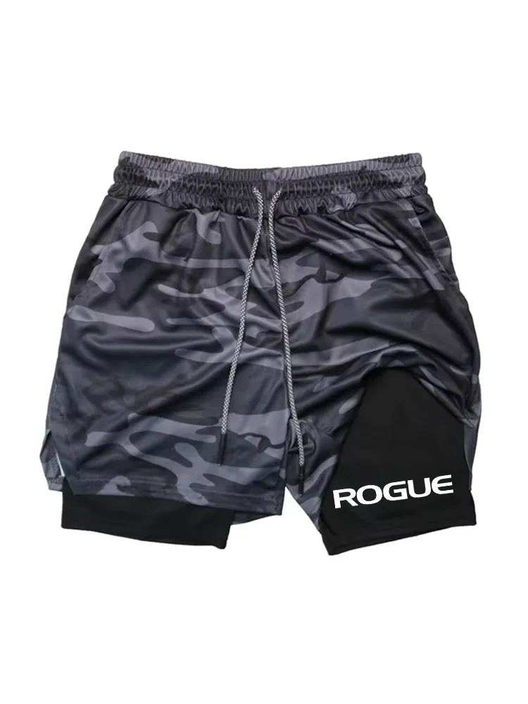 

Mens Sports Shorts Berserk Guts Quick Drying Breathable 2 in1 Double Layer Shorts Running Sports Fitness gym Shorts