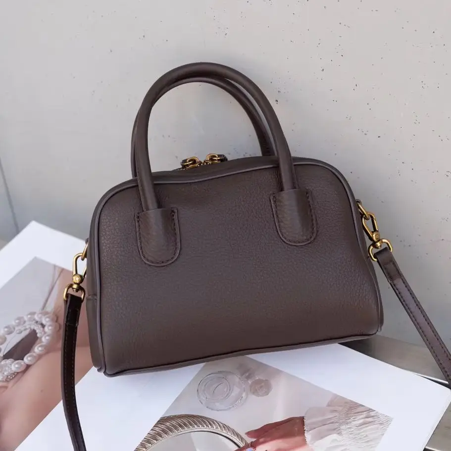 

Новая женская сумка через плечо из натуральной телячьей кожи класса люкс, дизайнерская, мягкая, из воловьей кожи, для женщин