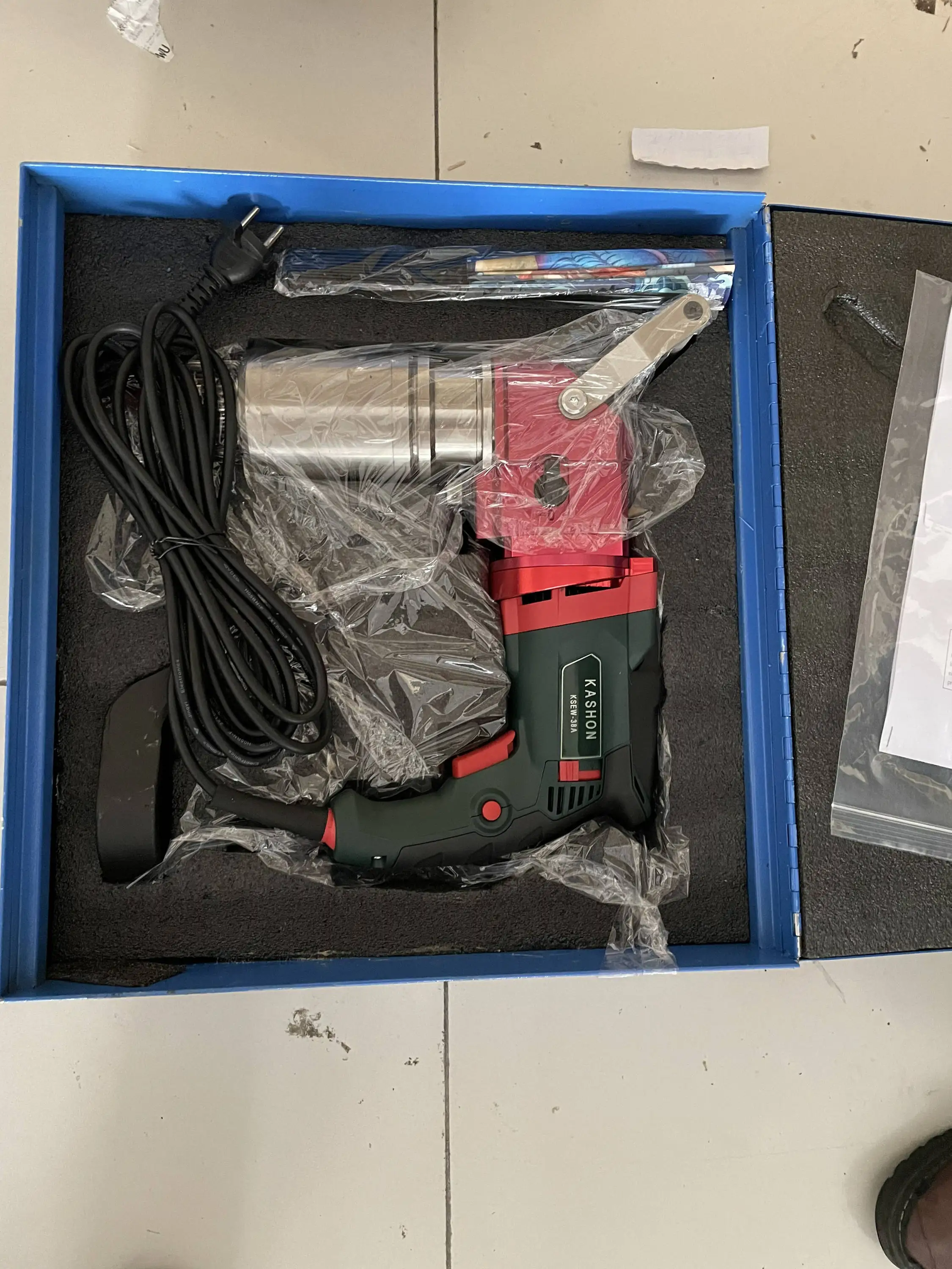 KSEW-60A 6000Nm Angle Digital Electric Torque Hex Bolt Tighten Machine Automatic Torque Wrench
