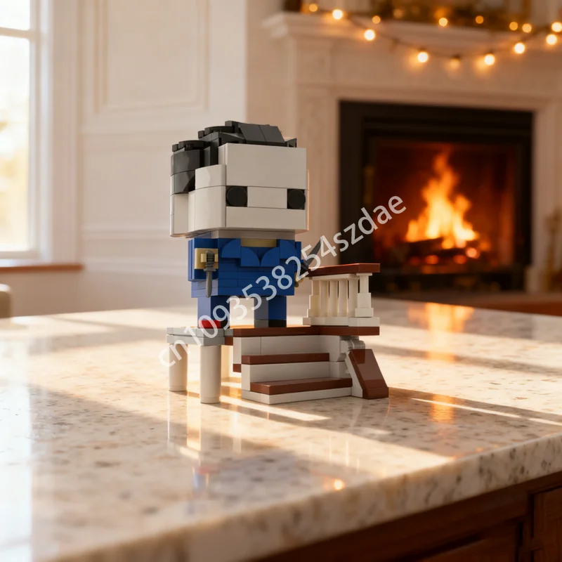 

215pcs MOC Michael Myers The Shape Brickheadz Model Building Toy Blocks Construction Assemble Christmas Gift DIY Idea Education