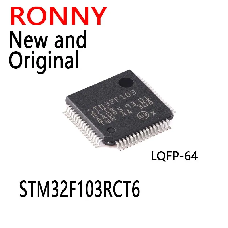 1PCS New and Original Brand STM STM32F STM32F103 STM32F103RC STM32F103RCT MCU LQFP-64 STM32F103RCT6