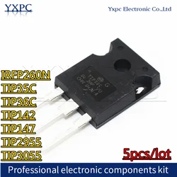 5 piezas TIP35C TIP36C TIP142 TIP147 TIP2955 TIP3055 IRFP260N IRFP260 TIP33C TO3P triodo