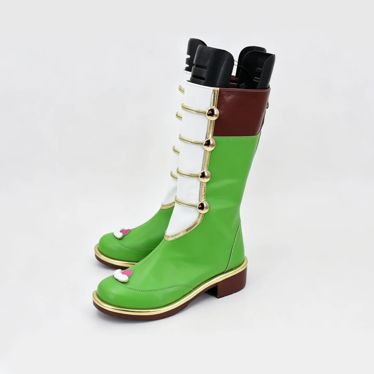 Himemiya Tori Cosplay Shoes PU Leather Shoes Game Ensemble Stars Cosplay Boots Halloween Party PU Shoes Big Size Custom Made