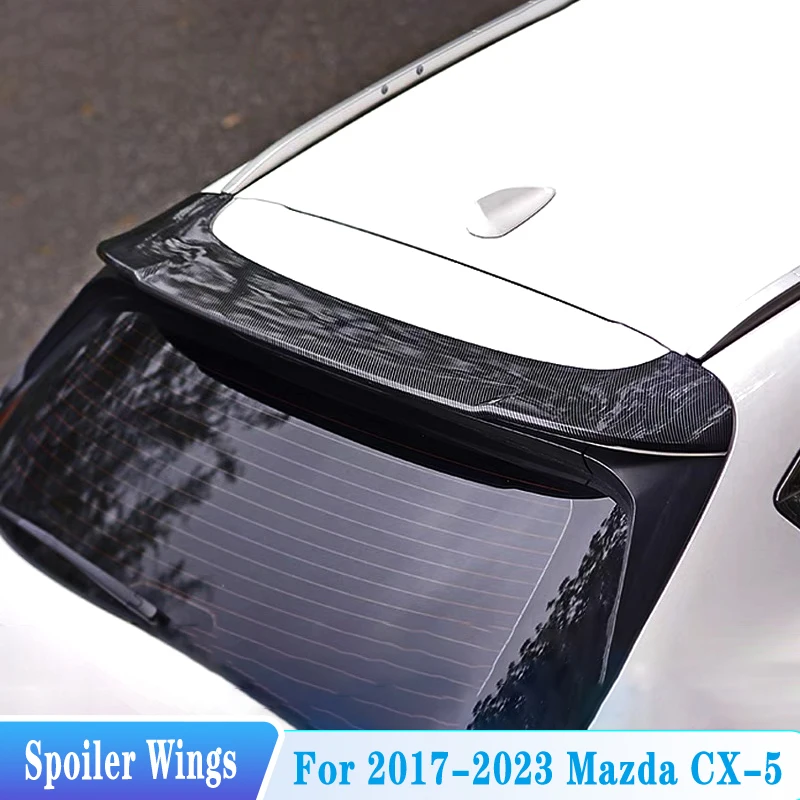 

For 2017-2023 Mazda CX-5 CX 5 Rear Window Roof Lip Spoiler Tail Wings High Quality ABS Material Car Tuning Body Kit Accessories