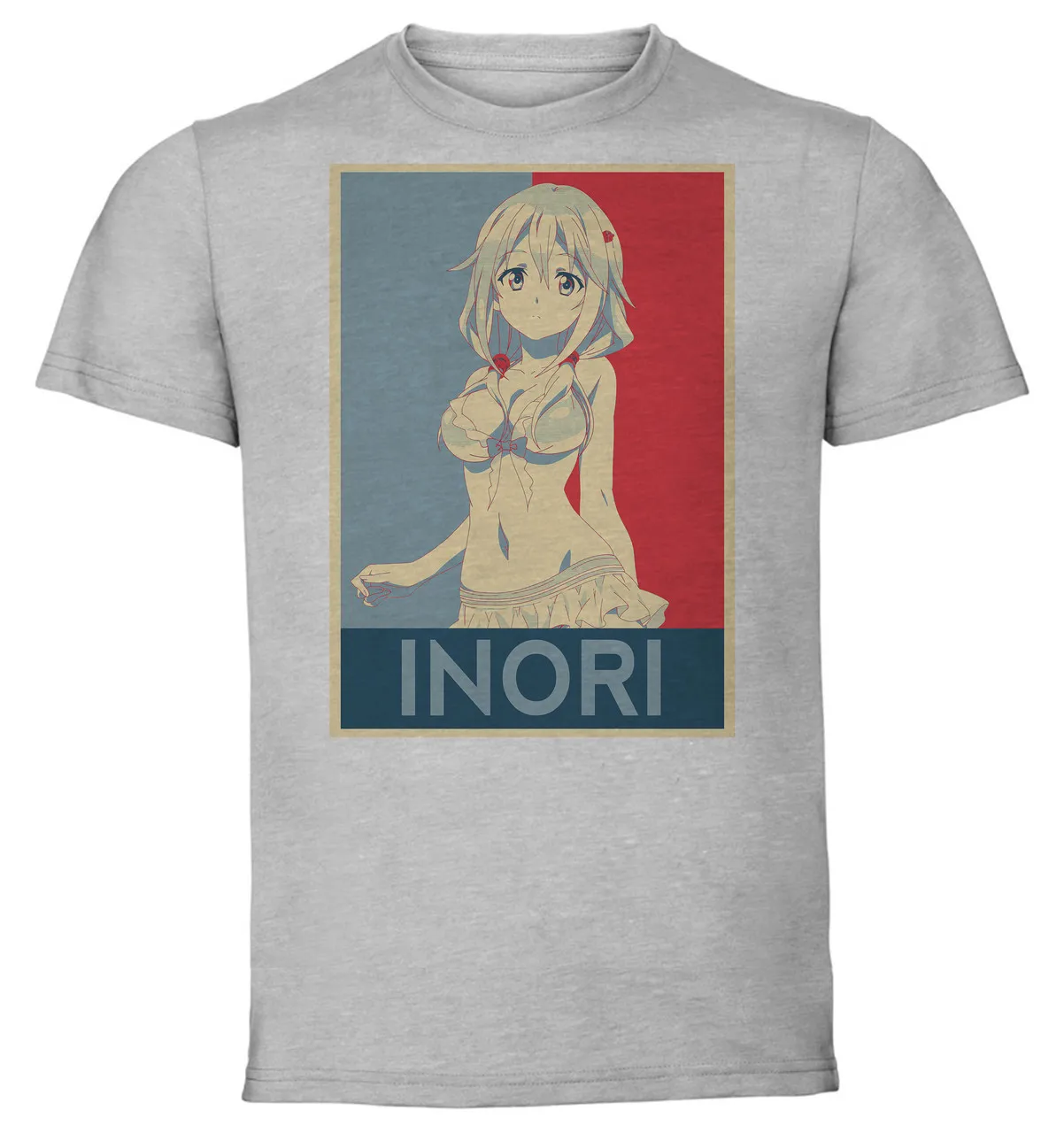 

T-Shirt Unisex - Grey - Propaganda - Guilty Crown Inori