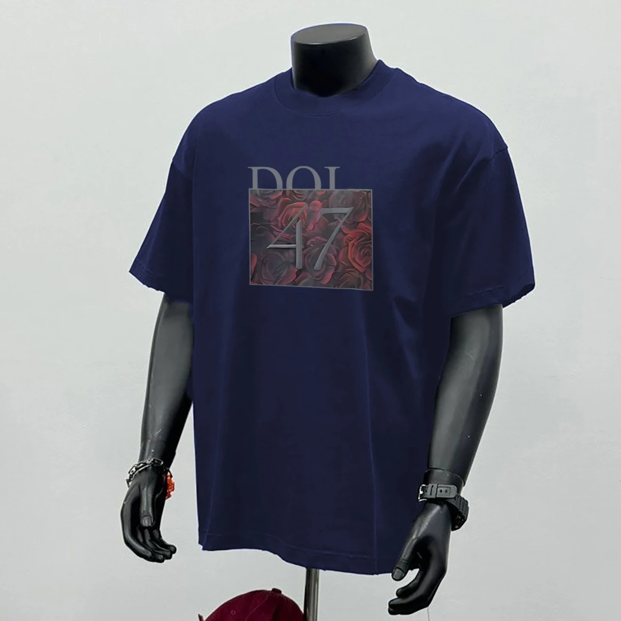 

Heavy Duty Pure Cotton Short Sleeved T-shirt Men's Korean Version Loose and Versatile Trendy Casual Couple Top