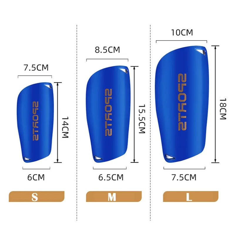 Soccer Shin Guards Football Protectors Pads Adult Kids Shinguards Set Light Sock Insert Board Training Legging Protective Gear