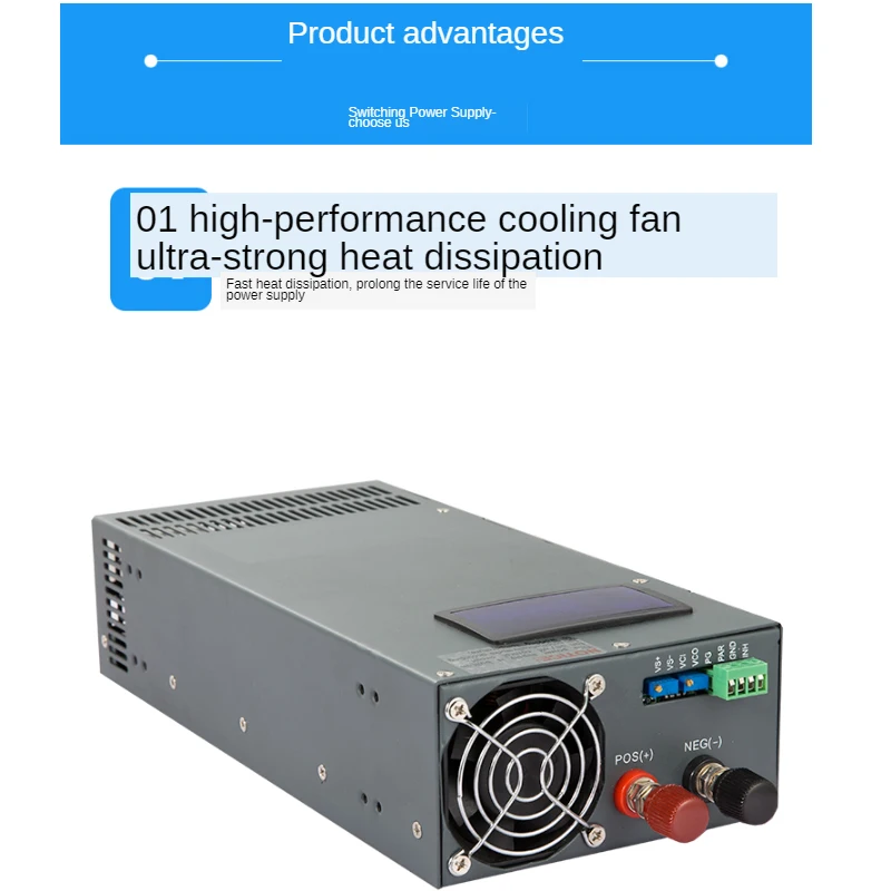 2000W Adjustable Switching Power Supply 12V 24V 36V 48V 60V 72V 110V 220V 160A 83V 55A 41A 33A 27A 25A 18A 9A CC CV 2000W