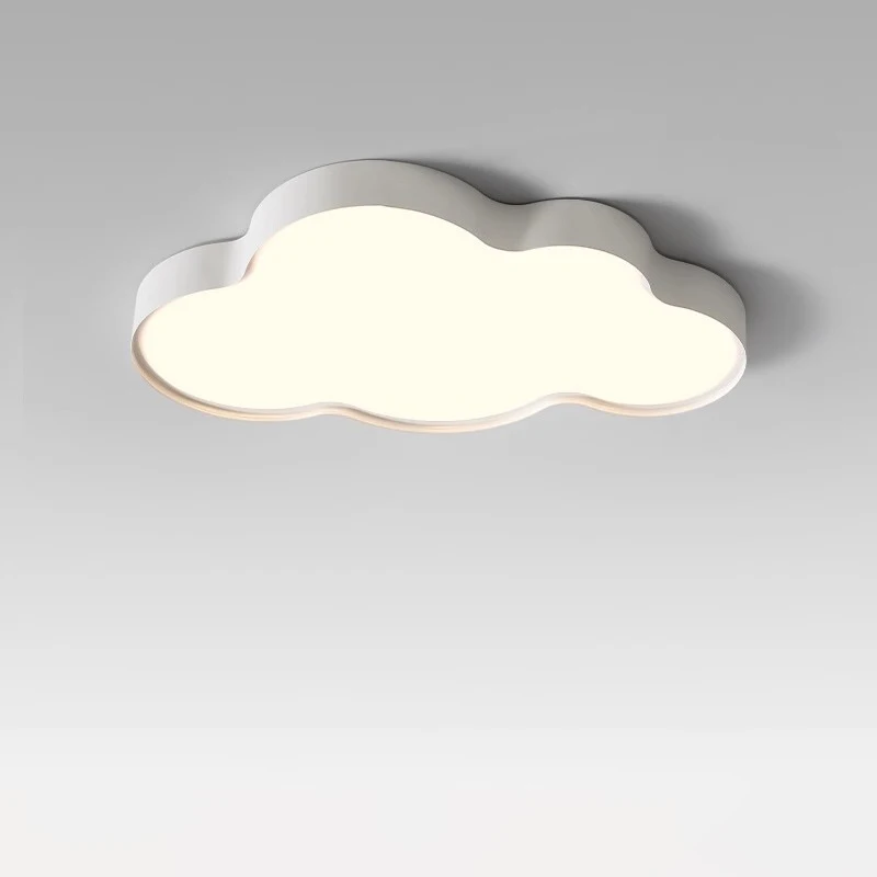 Cloud Light LED Children's Room Ceiling Lights Minimalist Modern Warm Baby Room Nursery Boy Girl Bedroom Cloud Ceiling Lamps