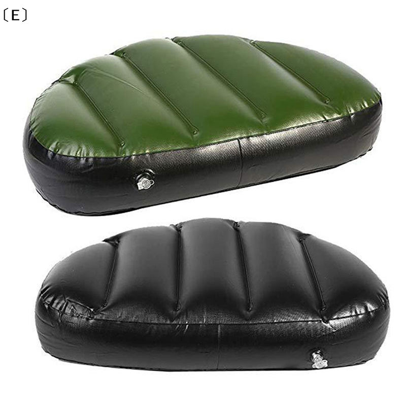  〔E〕PVC Inflatable Seat Air Cushion Mat Waterproof Inflatable Fishing Boat Cushion〔Winter5〕 