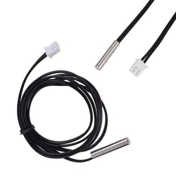 1pc Thermistor Temperature Sensor Waterproof Probe 4x20mm 10K 1% 3950 For Car Air Conditioners Refrigerators Water Heaters Part