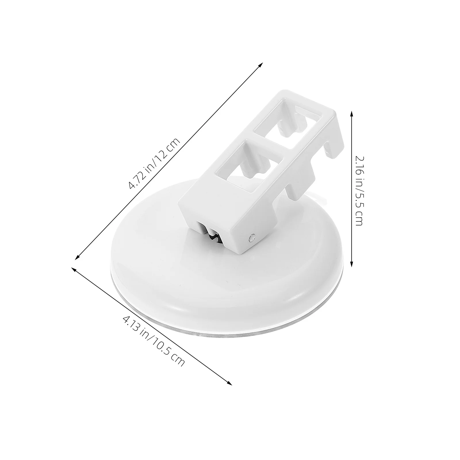 حبل غسيل قابل للسحب، كوب شفط للسفر في الأماكن المغلقة، حبل سميك بدون حفر، تركيب قابل للتعديل ومحمول #4