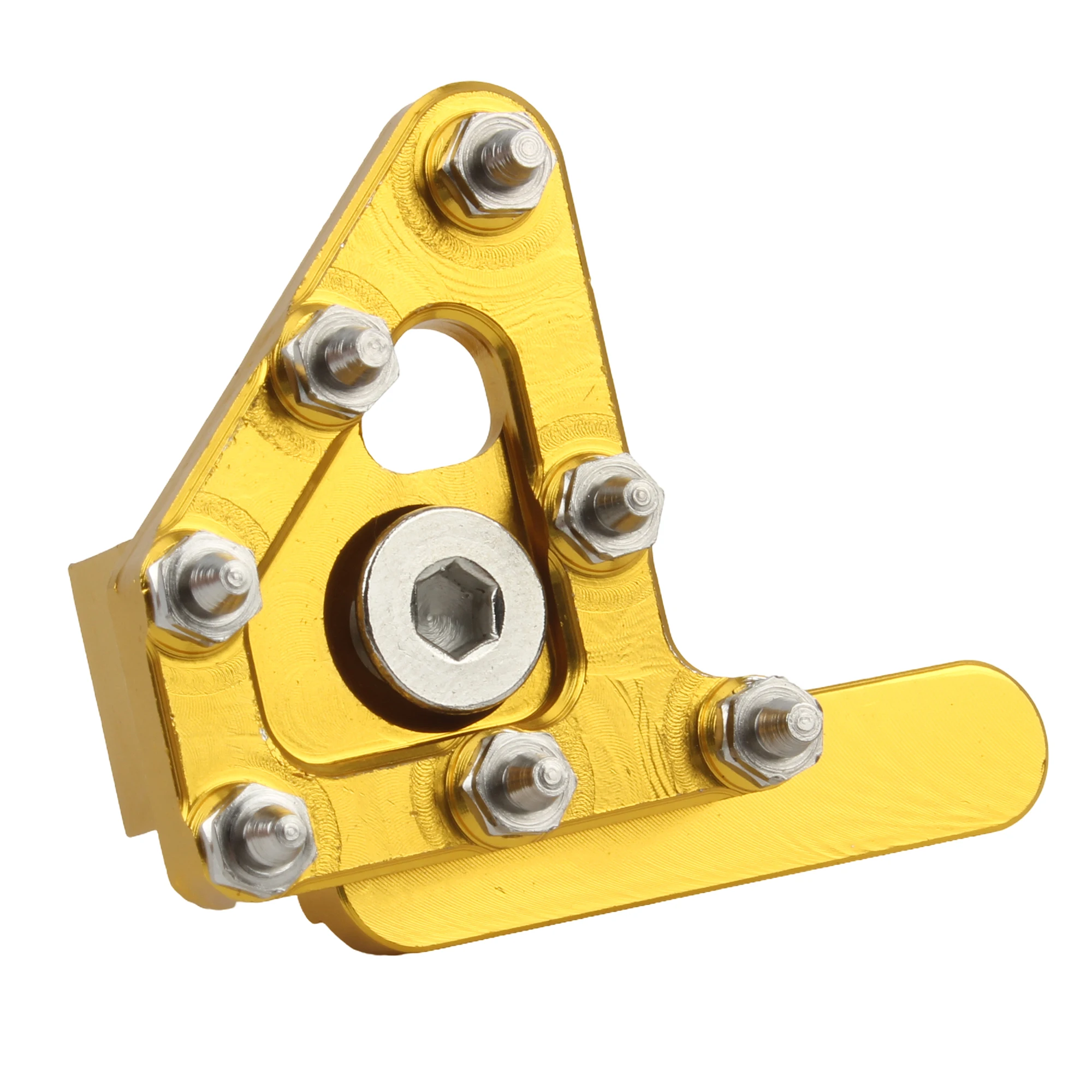 Powermotor Tritt platten spitze des hinteren Bremspedal hebels des Motorrads für drehbares Motorrad zubehör aus Aluminium legierung – Detail 6