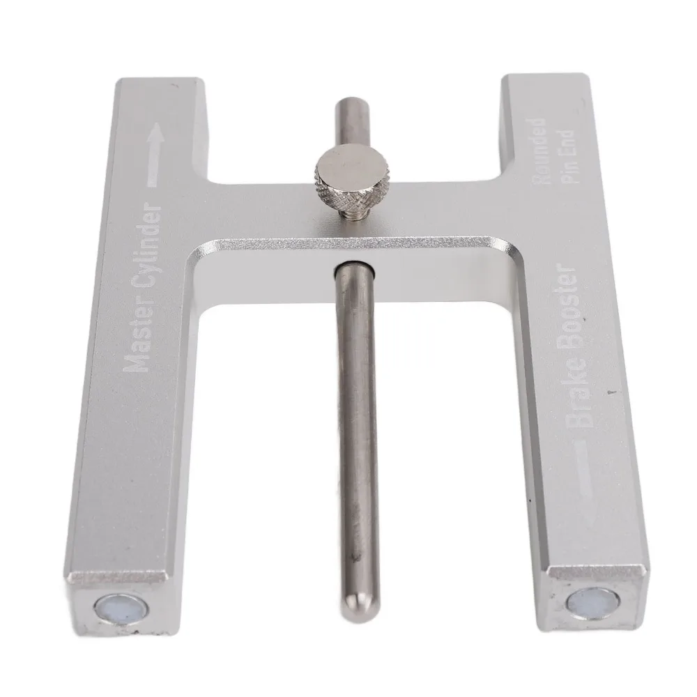 Aluminum Alloy & Stainless Steel Brake Adjustment Tool Replaces Length Gauge Adjustable Brake Booster Push Rod Universal