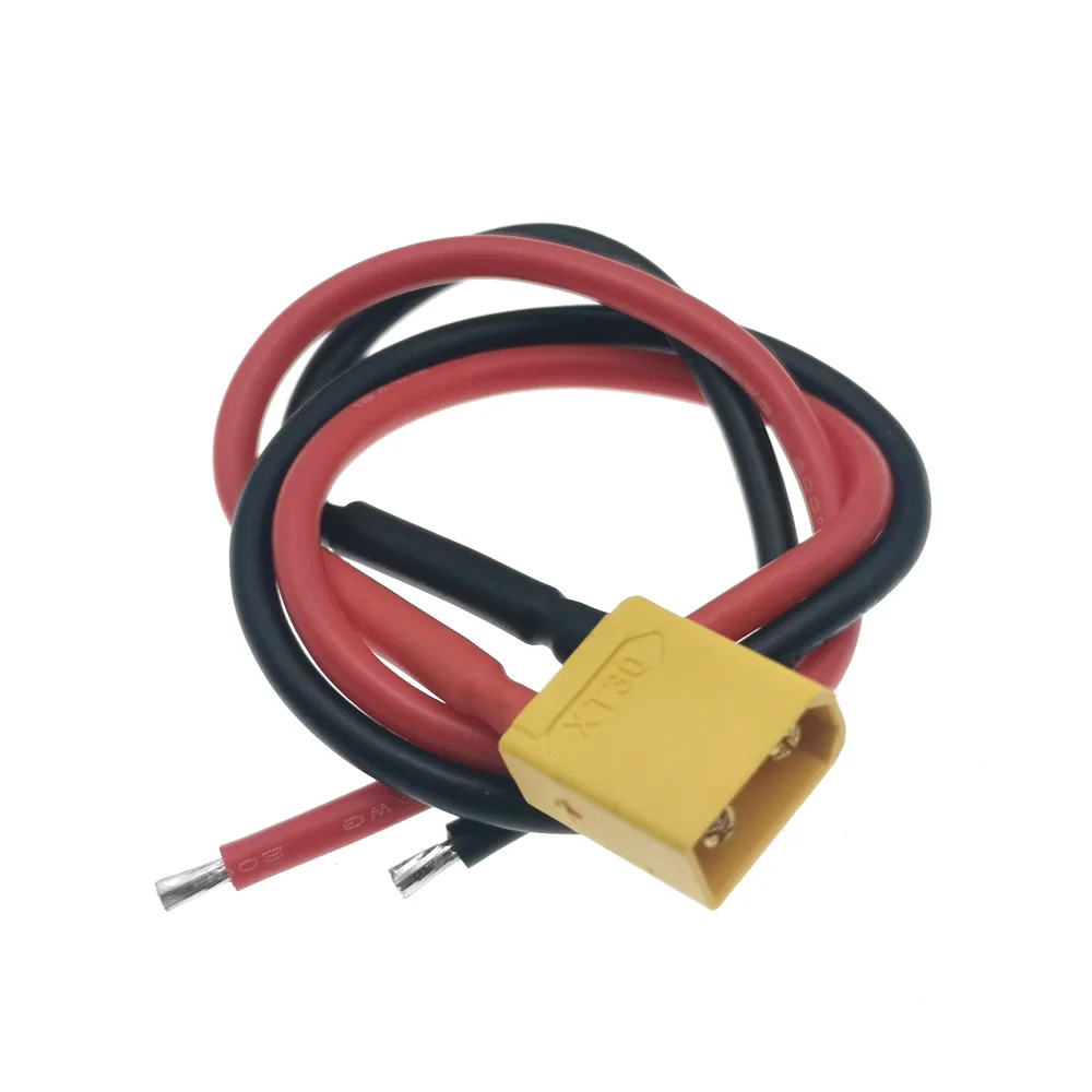 موصل ذكر وأنثى مع كابل 18AWG ، قابس XT30 ، شحن بطارية ، تمديد ، سلك سيليكون ، سيارة بتحكم عن بعد ، FPV ، 10-50CM-1M