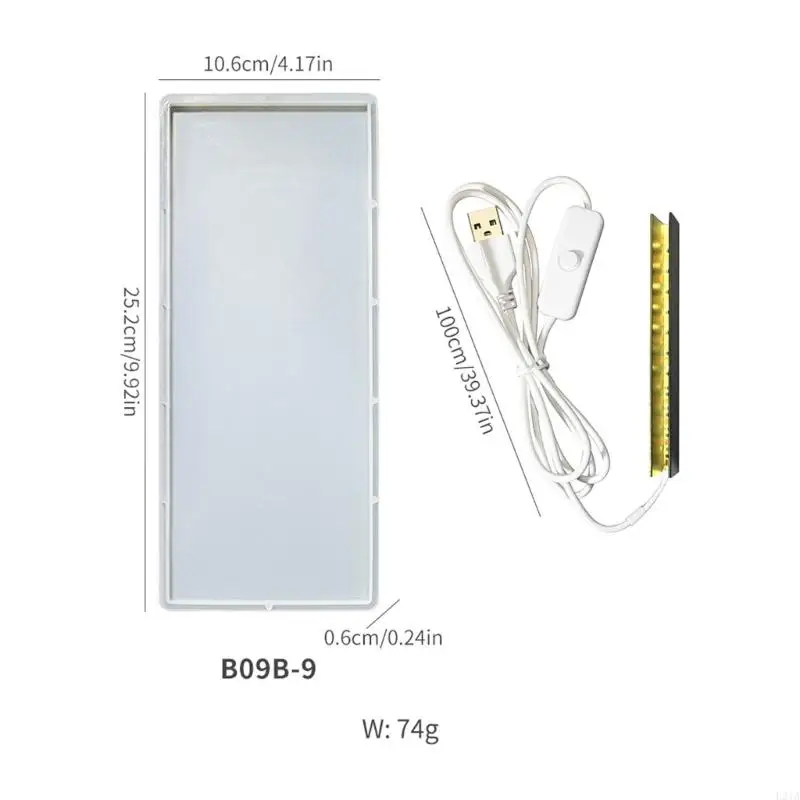 2025 fluxos LEDs moldes silicone leves moldes lâmpada com moldes fundição base moldes resina epóxi