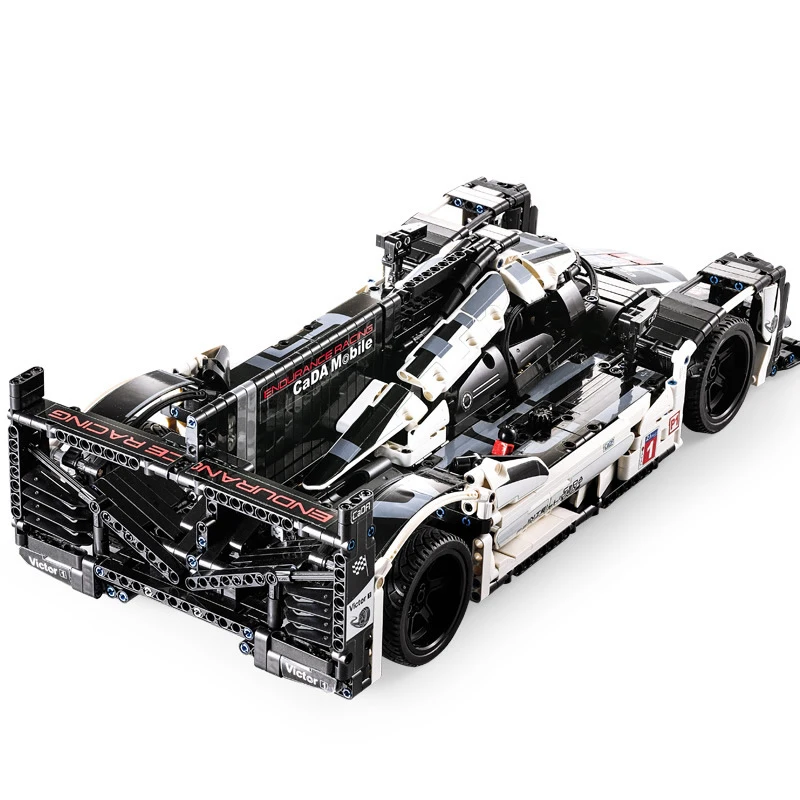 1586PCS Technical 919 Endurance Racing Car Building Blocks Formula F1 Speed Vehicle Assemble Bricks Toys Gifts For Adult Boys