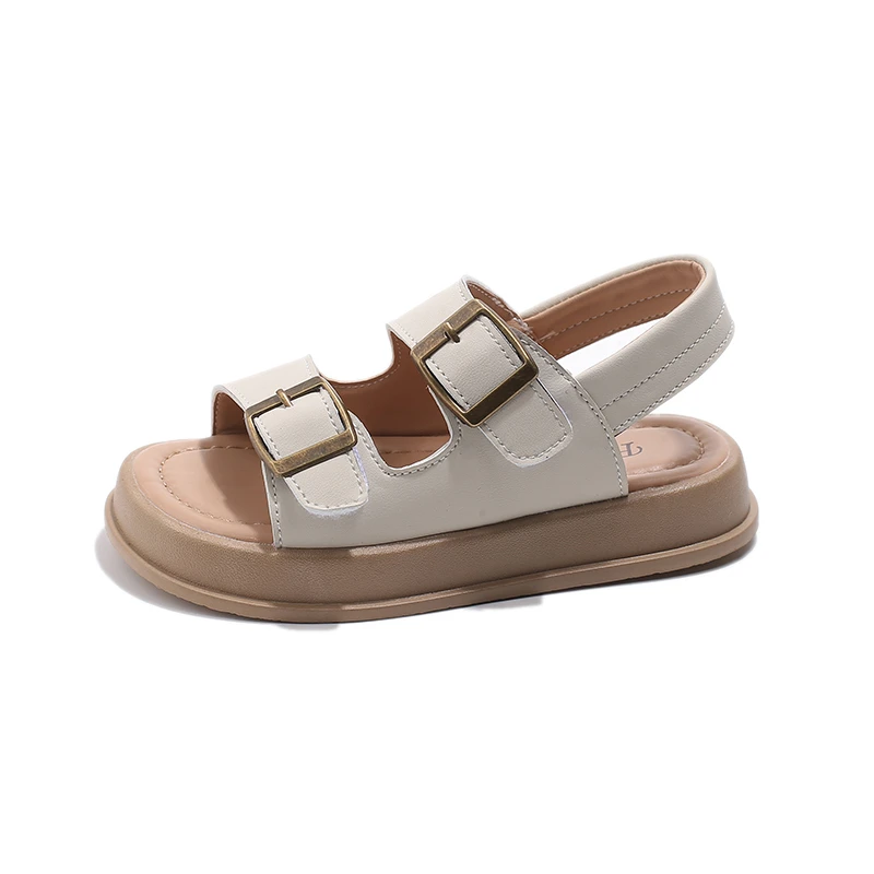 Children's Summer Sandals New Classic Girls Fashion Beach Sandals Causal Open-toe Kids Boys Platform Shoes Hollow-out Versatile