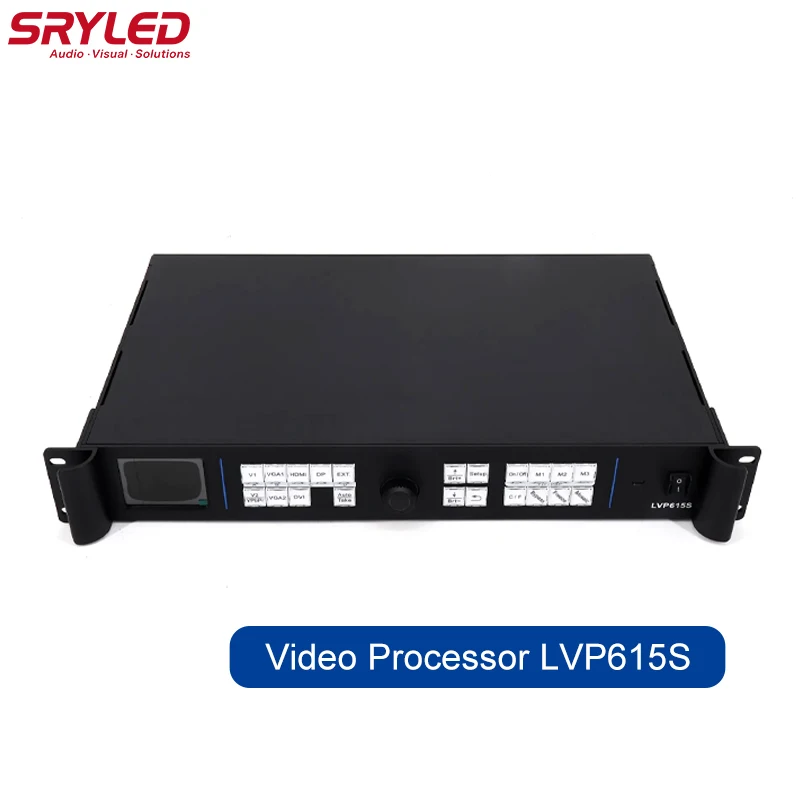 Processeur vidéo LED SRYLED LVP615S, programme en direct pour mur d'écran d'affichage LED