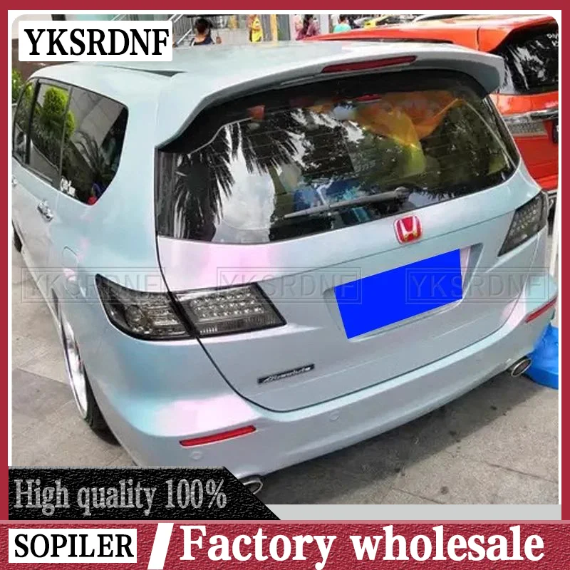 For 2009-2014 Honda Odyssey RB3 100% Real Carbon Fiber Highquality Rear Spoiler Trunk Lid Diffuser Original Vehicle Replacement