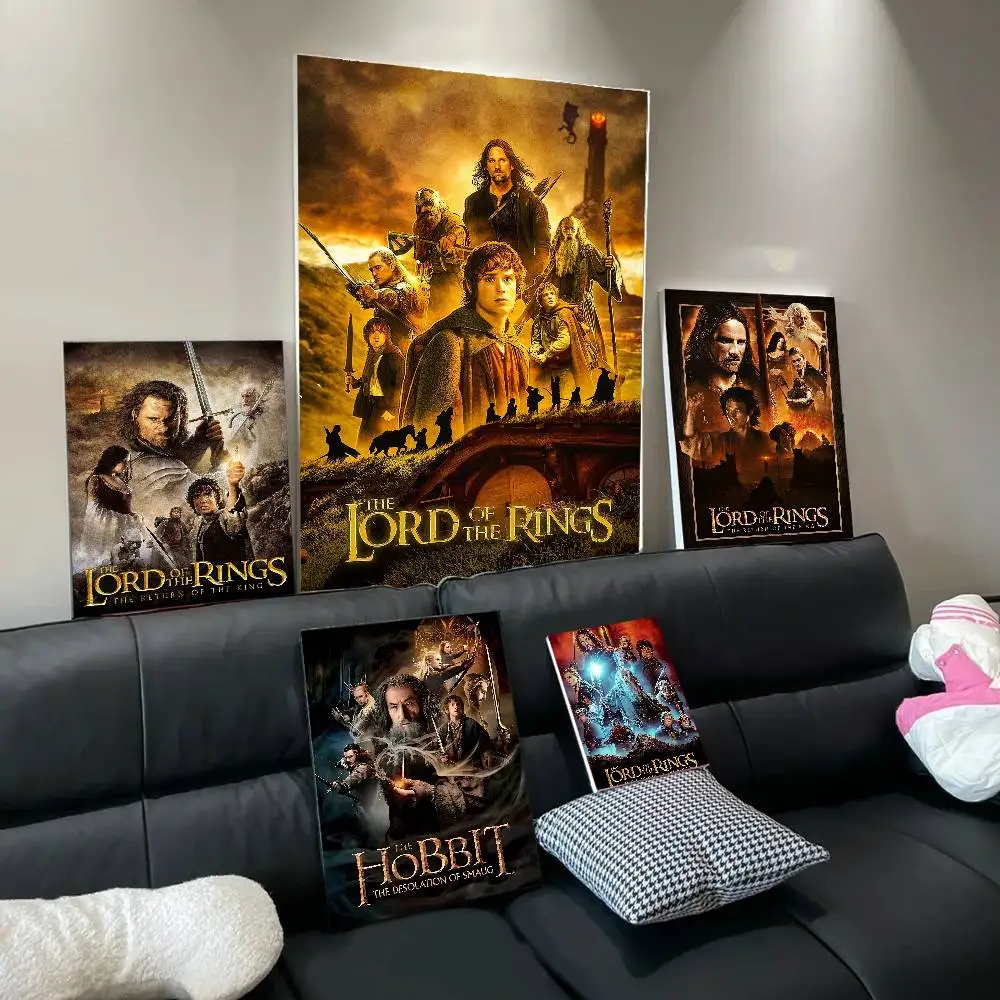 T-The L-Lords Of The R-Rings Movie Vintage Posters Sticky Vintage Room Home Bar Cafe Decor Kawaii Room Decor