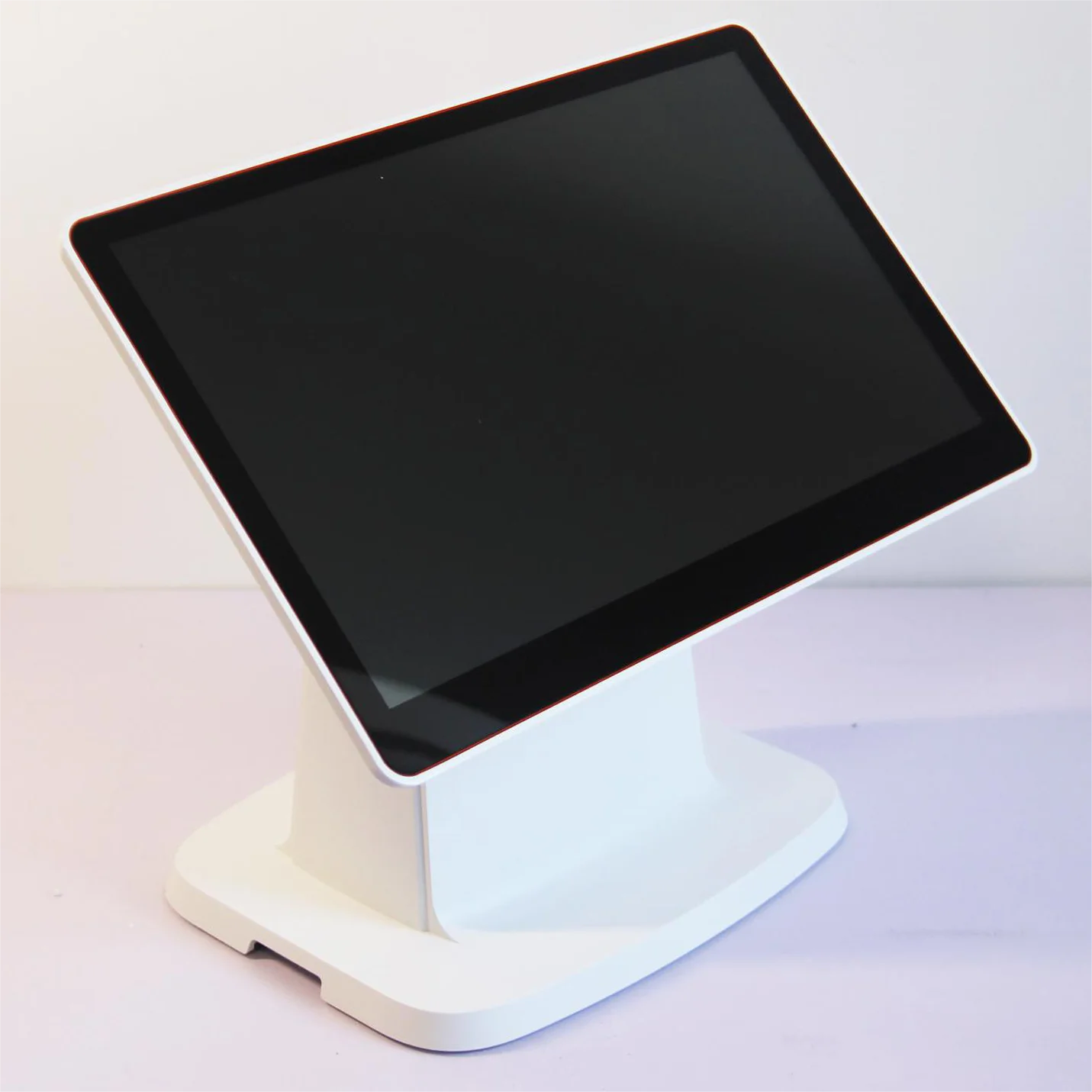 Low Cost 15.6 Inch Android POS Terminal With 1366*768P Touch Screen Cash Register 10.1 Inch Client Display WIFI RJ45 RJ11