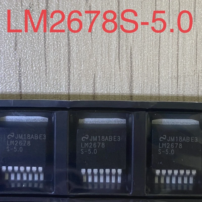 5PCS-20PCS LM2678SX-5.0 LM2678S-5.0 TO263  power switch regulator IC   8V-40V 5A High-efficiency buck converters