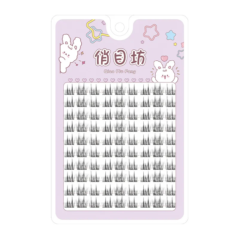 Brown Manga False Eyelashes, Natural Soft Large Capacity