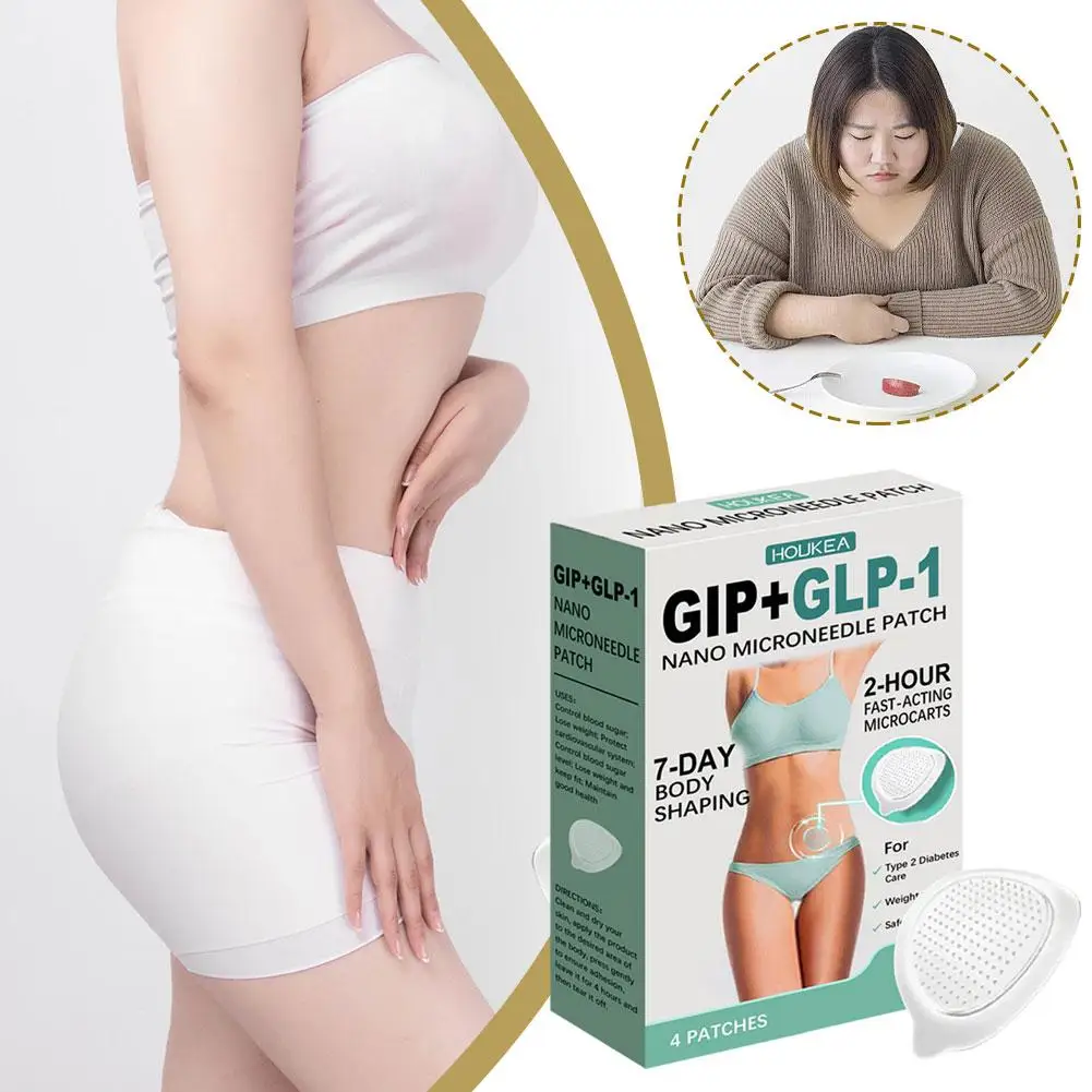 

Patch Nano Body Shaping Microneedle - Black Technology Peptide Slimming Patch Fat-Burning Microcrystalline Chip Fat-Reducing