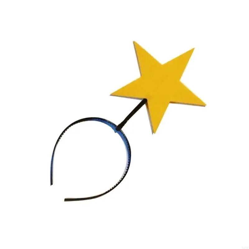 Y55f Creative Sun Hunpiece Proms Star Birthday Hairbands Fun Testa