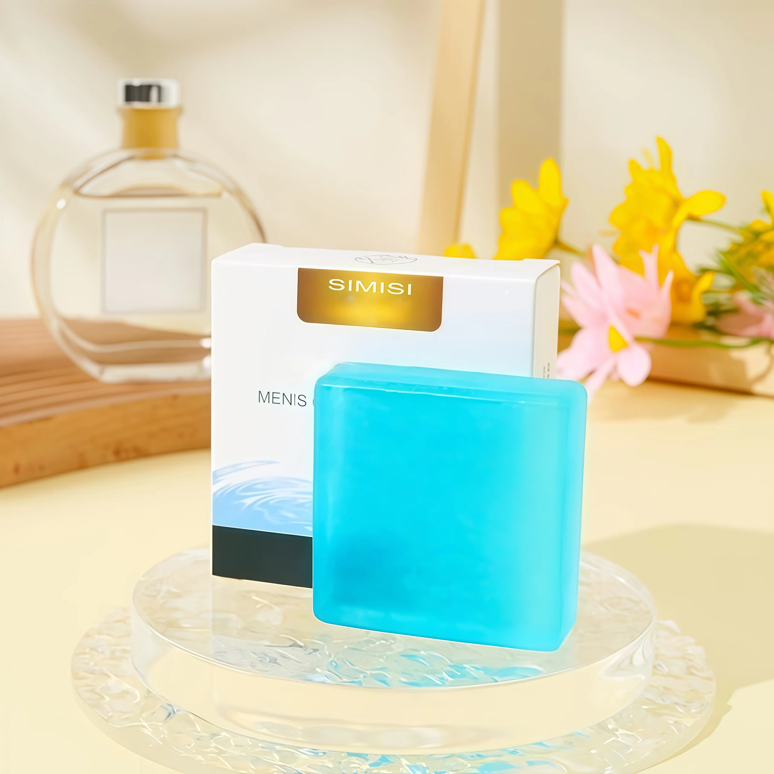1/2Pc lassic Cologne Bath Soap Refreshing Oil Control Soothing Skin Household Men Care Soap Daily Skin Care Moisturizing Soap75G view 4