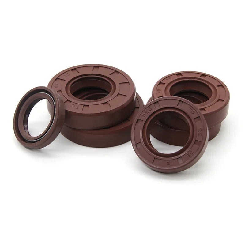 1/2pcs ID 22mm FKM Oil Seal TC-22*32/35/38/40/42/45/47/48/50/52*5/7/8/10mm Fluorine Double Lip Oil Seals