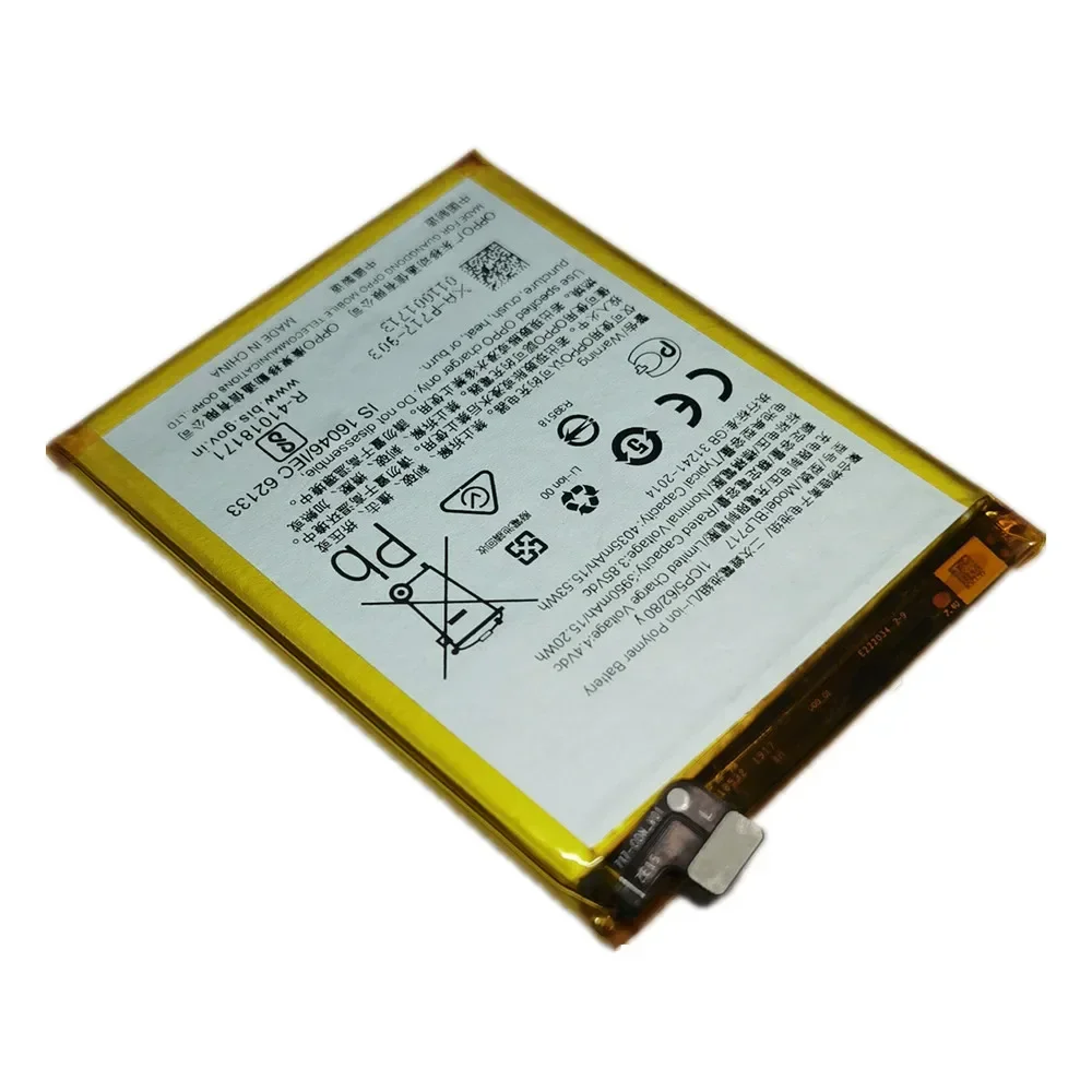 4035mAh BLP717 Original Battery For OPPO RENO Z PCDM10 CPH1979 Mobile Phone Battery Batteries + Free Tools