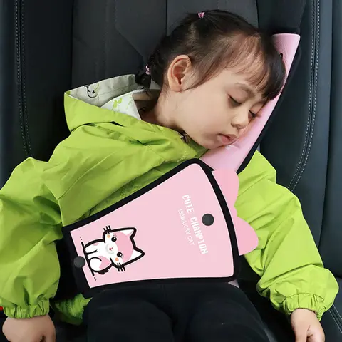 범용 자동차 어린이 안전 벨트, 좌석 어깨 가드, 앵커, 안전 벨트 보호 커버, 안티 핀치 넥 리미터, 배꼽 가드