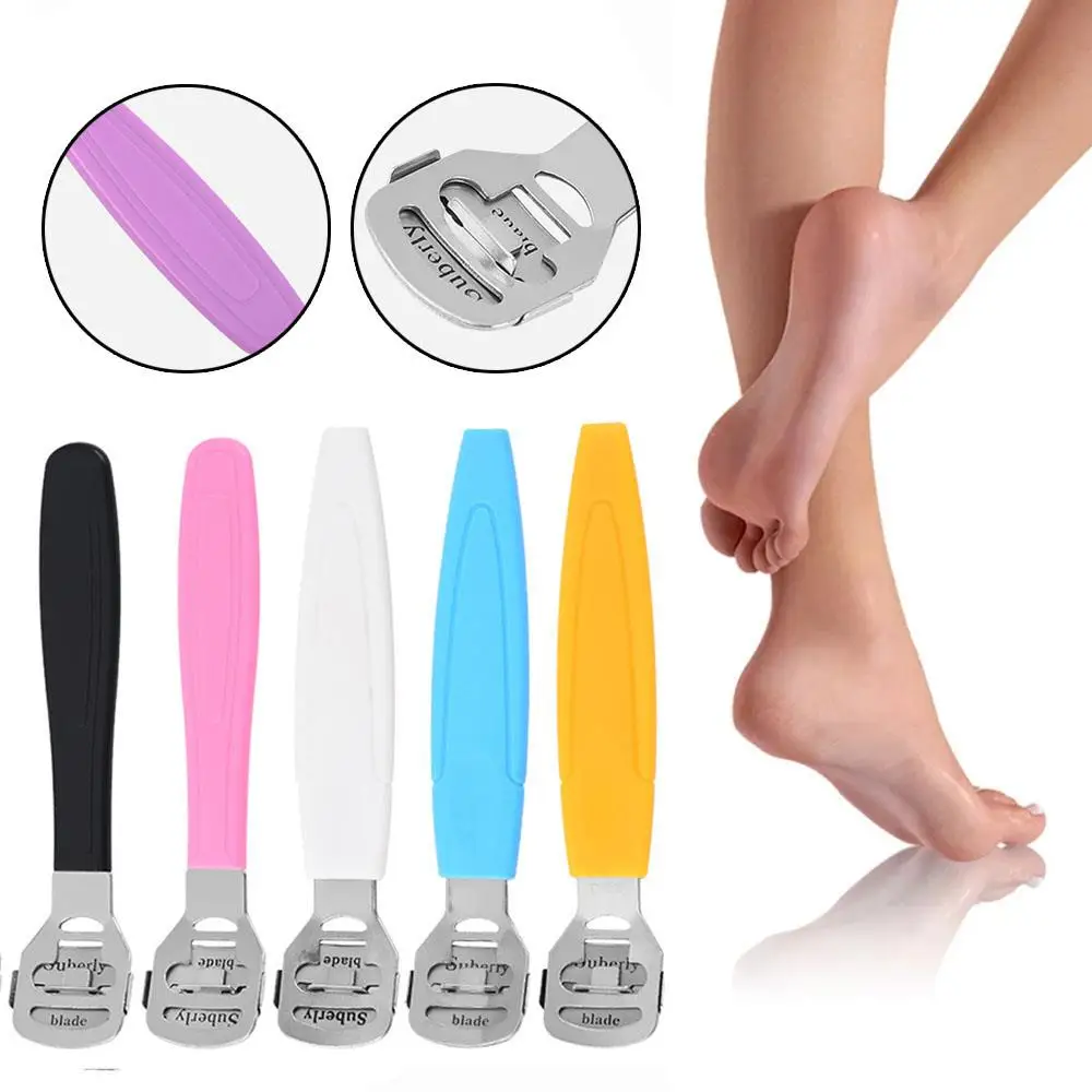 1Pc Professional Foot Rasp Callus Remover Scrubber Hard Dead Rough Skin Dual Pedicure Handle Only Pedicure File Foot Grater