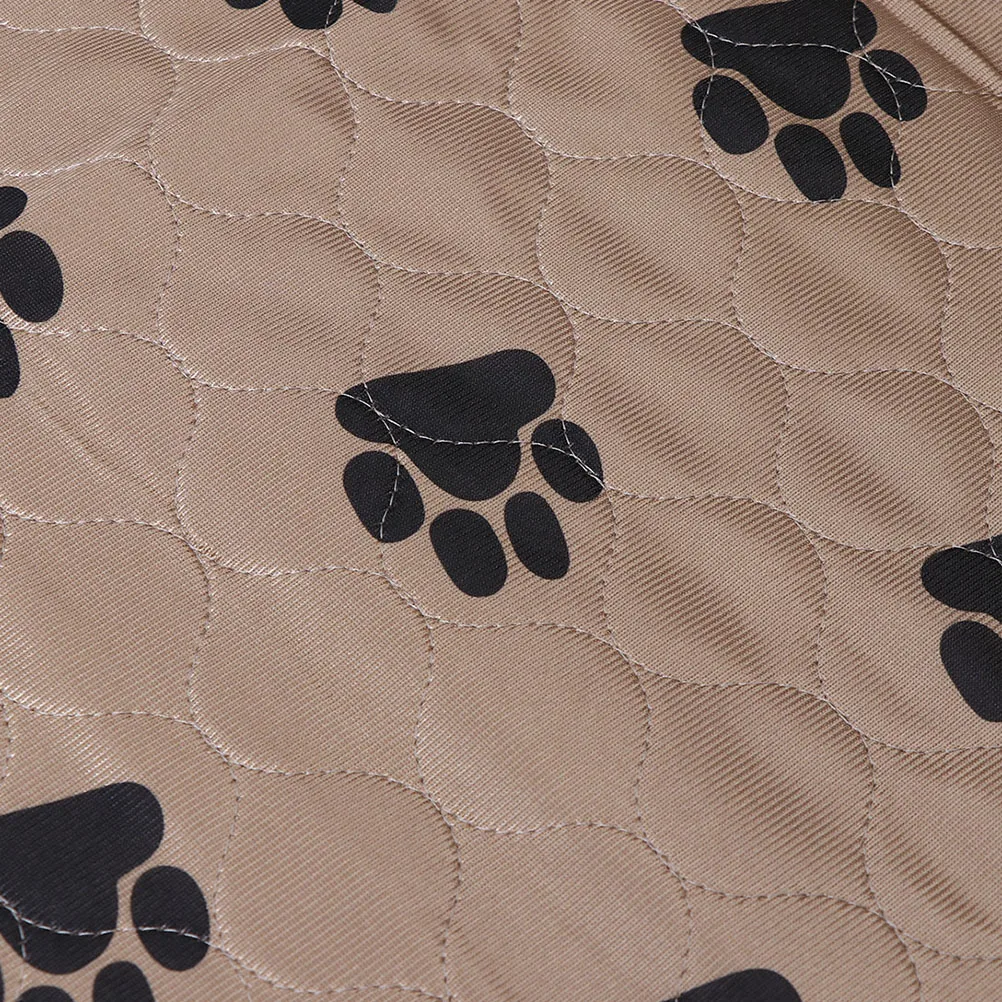 

Durable Washable Dog Pee Pads 60x40x0.5cm Brown Reusable Breathable Pet Training Mat for Puppy Cat Dog Pee Pads