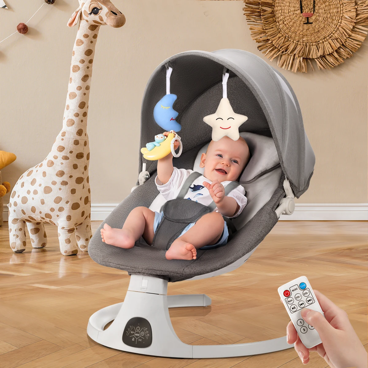 New Baby multi function Musical Vibrating Electric Rocking Chair