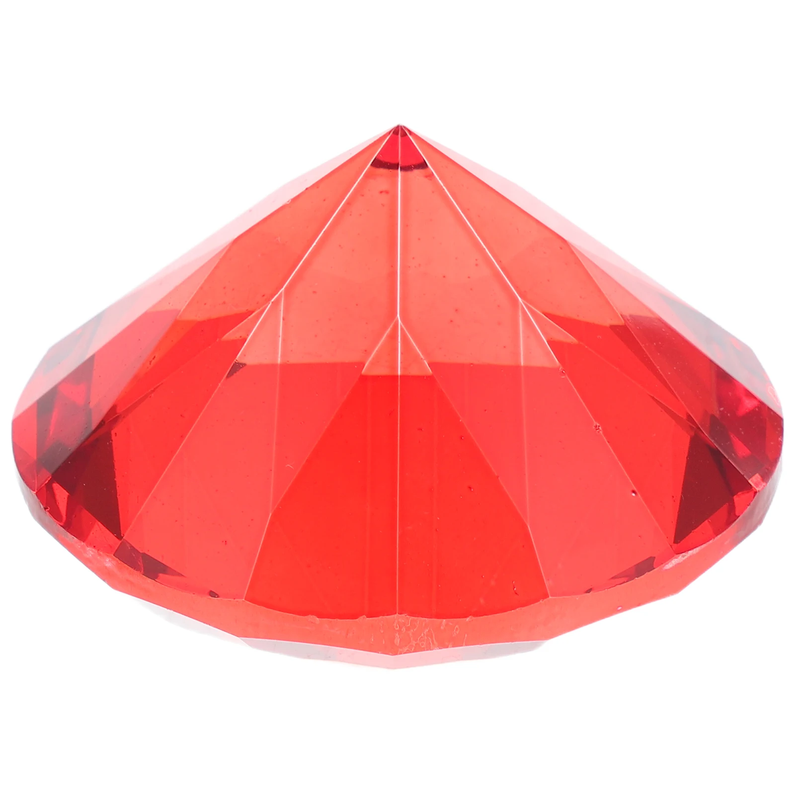 

Artificial Diamonds Craft Decorations Centerpieces Rhinestones for Wedding Party Home Red Color Fake Diamond Accessories
