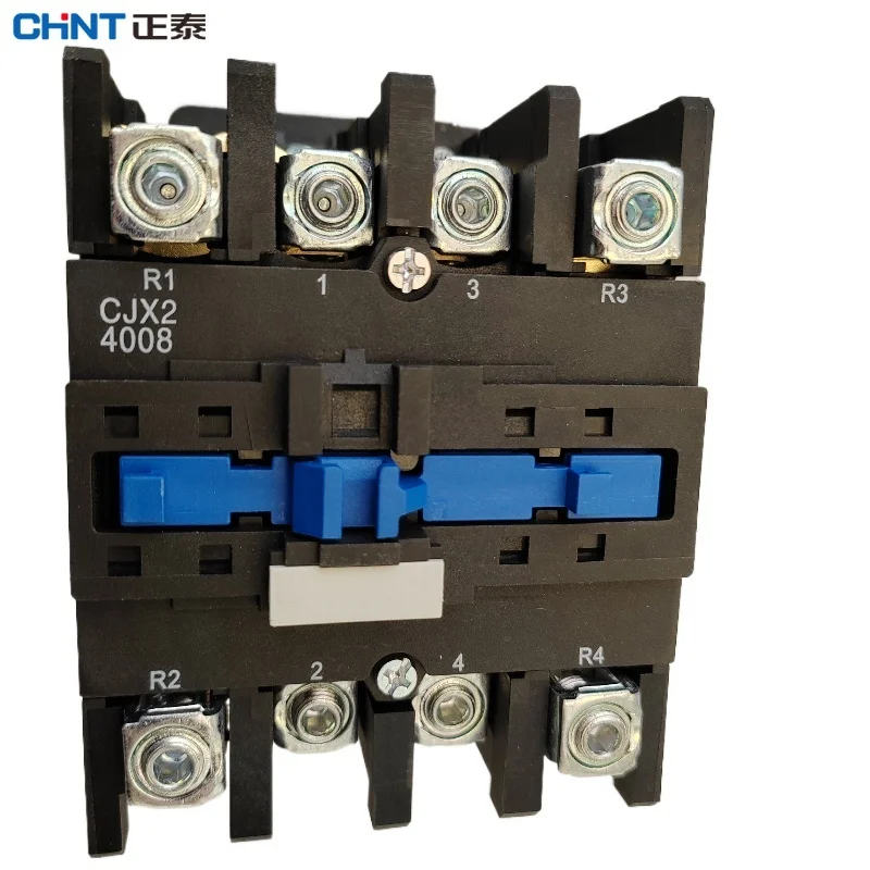 

CHINT CJX2-4004 4NO CJX2-4008 2NO 2NC 40A LC1D Контактор переменного тока для монтажа на DIN-рейку Электрический контактор 220 В 110 В