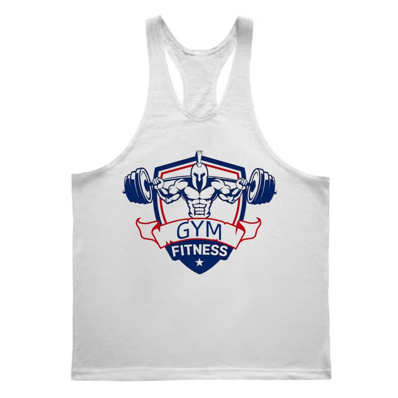 

Men's Fitness Stringer Tank Top Gym Muscle Training Breathable Quick-Dry Fabric Intense Plyometric Workout Sessions244