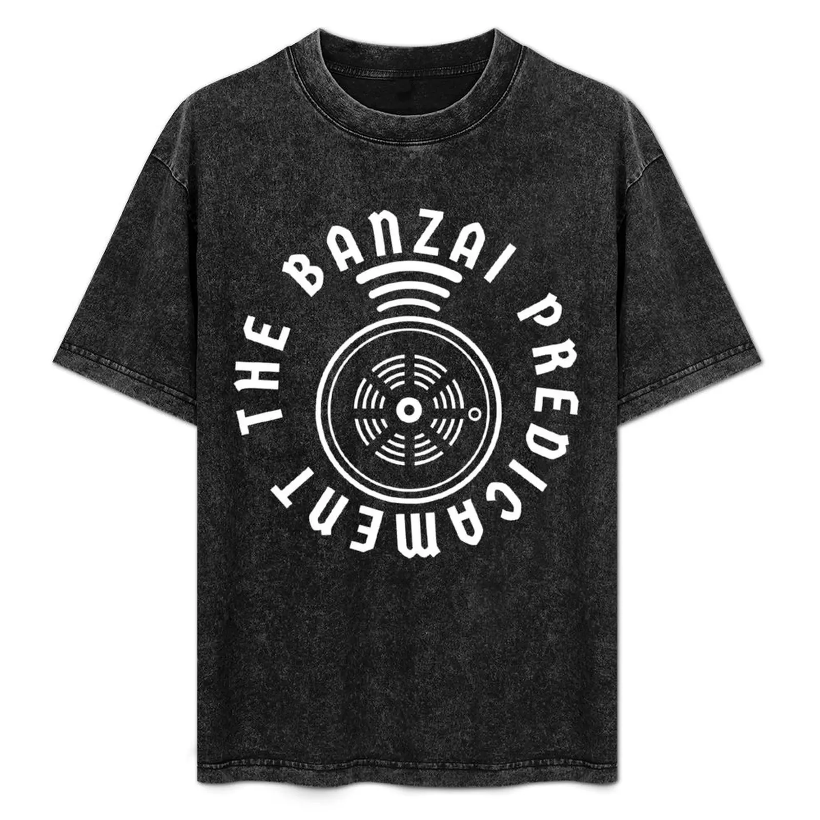Camiseta con Logo de la banda Predicament Banzai, disfraces divertidos, camisetas gráficas personalizadas, camisetas para hombres de alta calidad