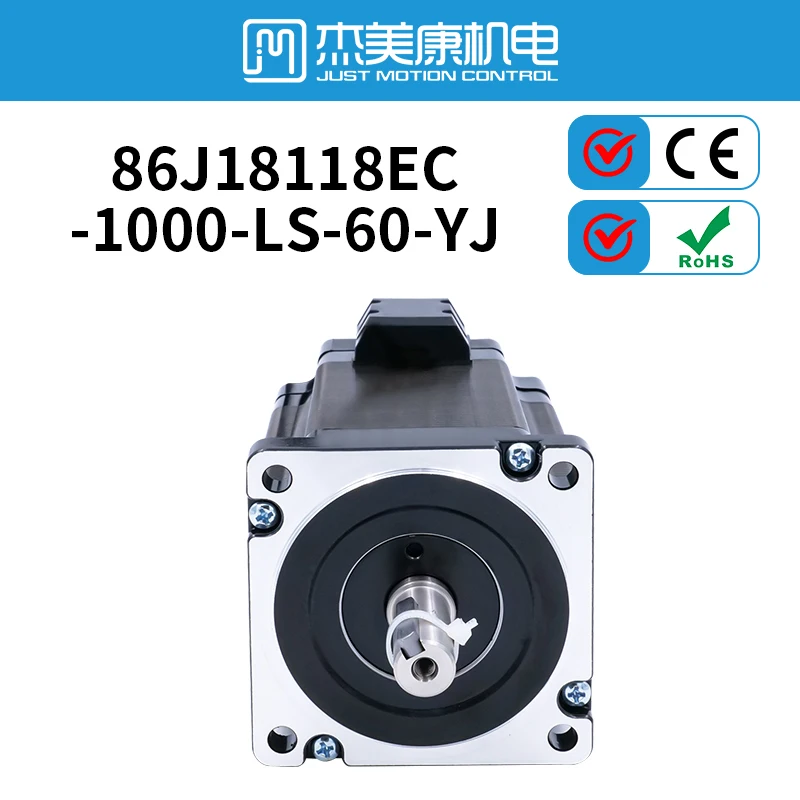 

JMC Hybrid Stepservo Motor Nema34 86mm 8.5Nm 86J18118EC with Encoder Pulse+Direction Control No Step Lose For Plasma Cutter