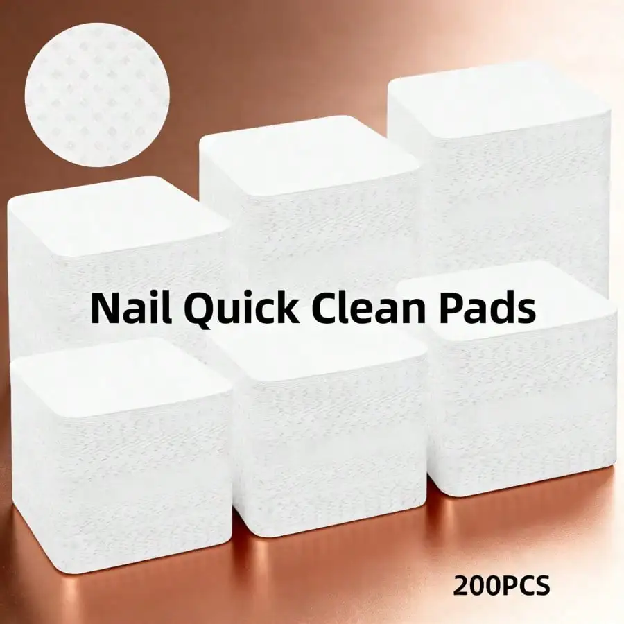 

Eyelash Glue Cleaning Pads, Glue Bottle Opening Magic Wipes, Disposable Nail Wipes, Nail Remover Wipes, Eyelash & Nail Art Supplies