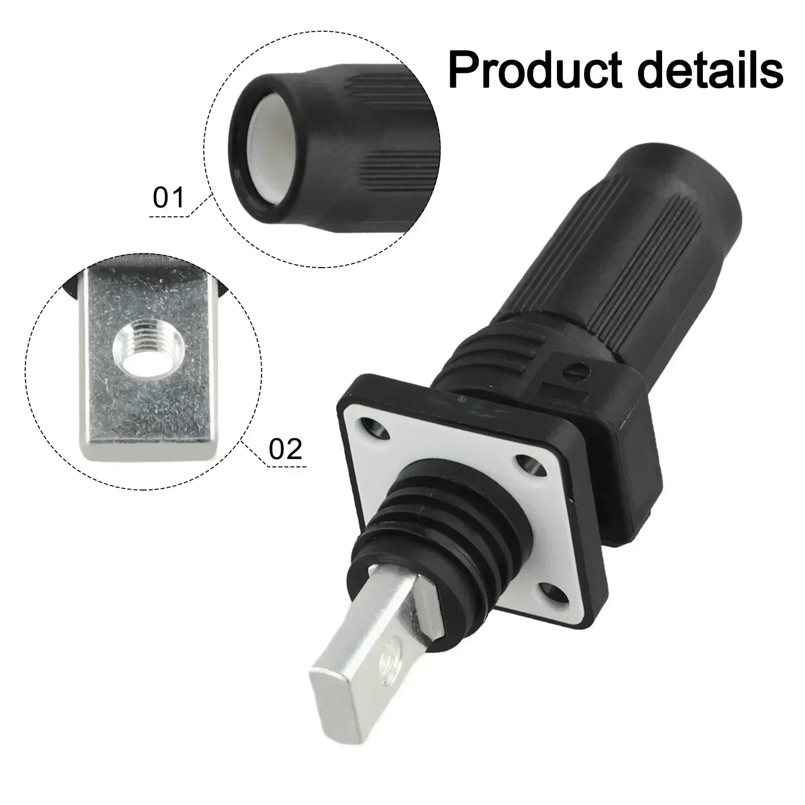 Weatherproof Connector Energy Storage Connector Ambient Temperature -40 125 120A Rated Current Connector IP67 Protection Level
