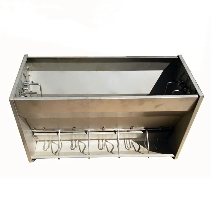 

Stainless Double Sided Pig Automatic Feeding Trough,equipment Stainless Steel Pig Feeding Trough For Piglet Sow