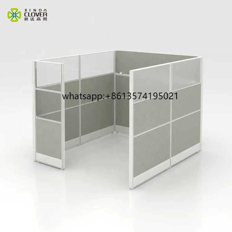 

Wholesale Small Office Cubicle Design Office Partition System Aluminium Modern Office Divider Panels