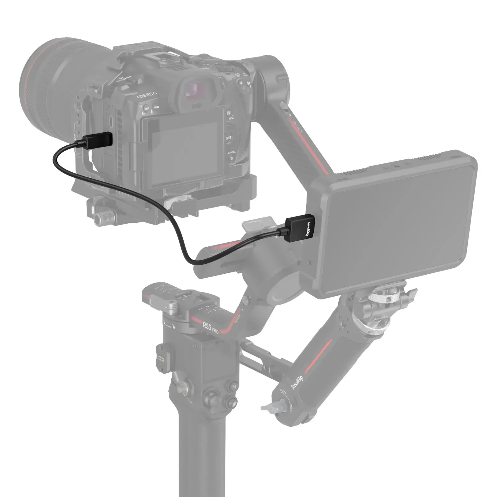 SmallRig Ultra Slim High Speed 4K Micro/Mini HDMI auf Full HDMI Kabel C auf A/D auf A 35 cm 55 cm für Sony Nikon Canon