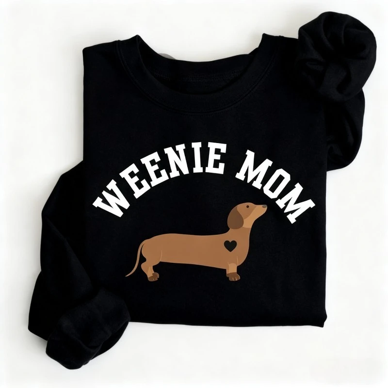 

Dachshund Sweatshirt Christmas Sweatshirt Hoodie Dachshund Funny Sweater Wiener Dog Mom Jumper Winter Clothes Women Clothing